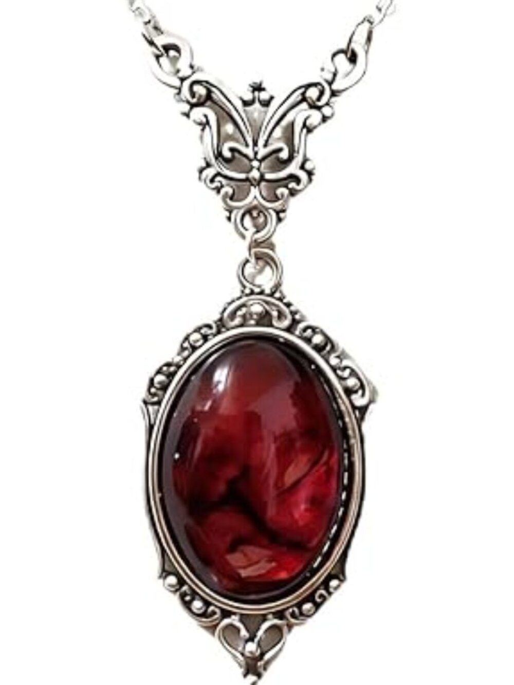 Gothic Vampire Necklace for Women Vintage Victorian